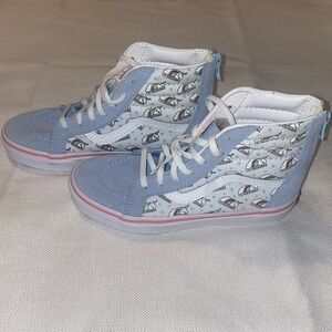Vans Sk8-Hi Top I Heart Unicorn Shoe Size Kids 3